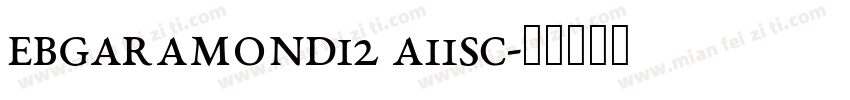 EBGaramond12 A11SC字体转换
